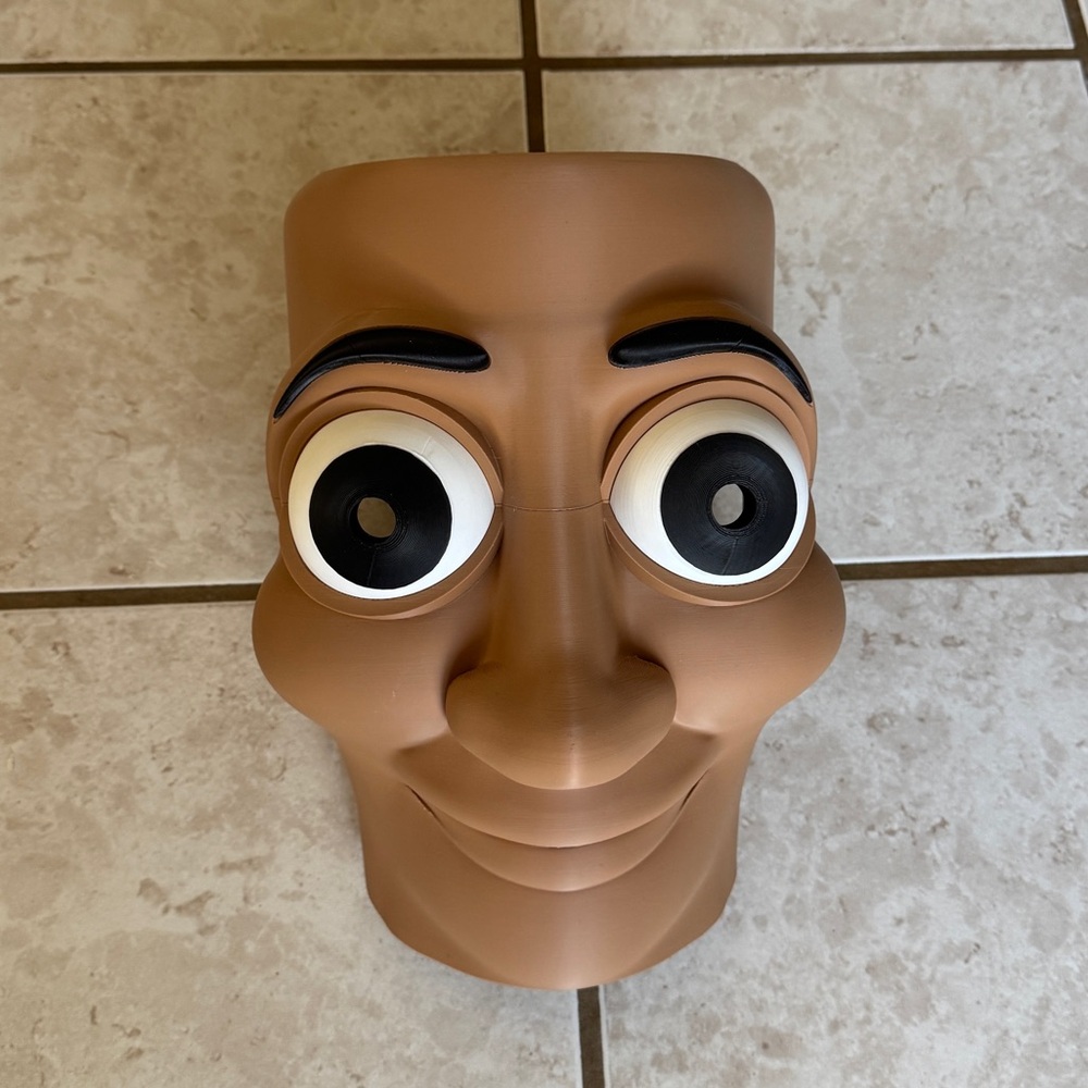 TungTungTung Sahur Brainrot Viral Meme Head Mask